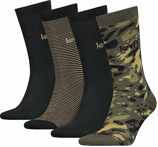 Levi's 4-Paar-Geschenkbox Socken Camo - Größe 39-42 günstig online kaufen