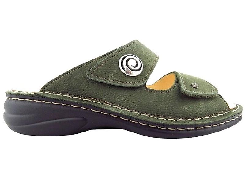 Finn Comfort Colina Nubuk olive Pantolette günstig online kaufen
