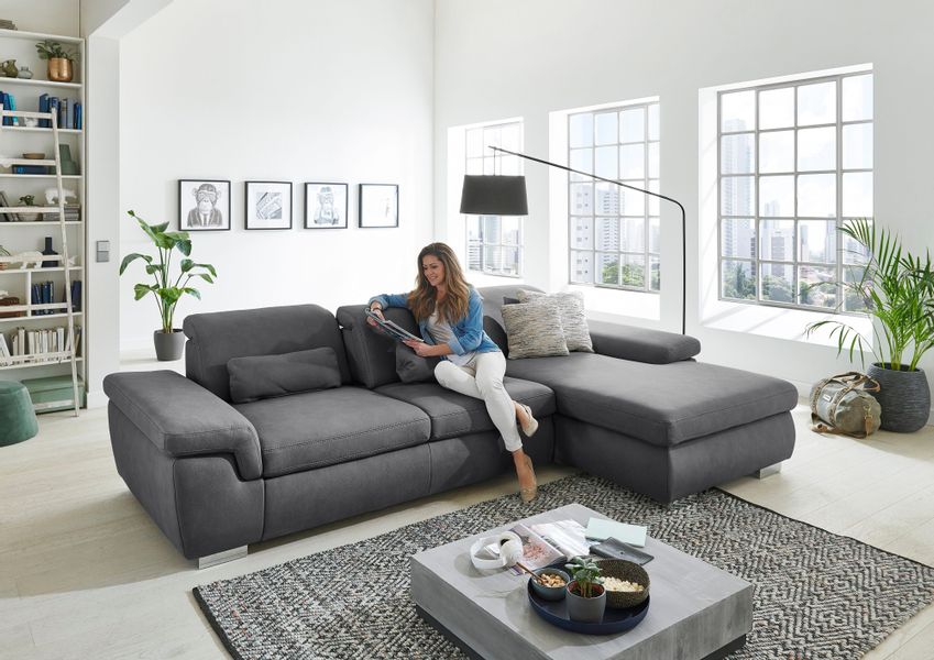 Die PlanBar Ecksofa "MP-IN17041 L-Form" mit Sitztiefenverstellung, optional günstig online kaufen