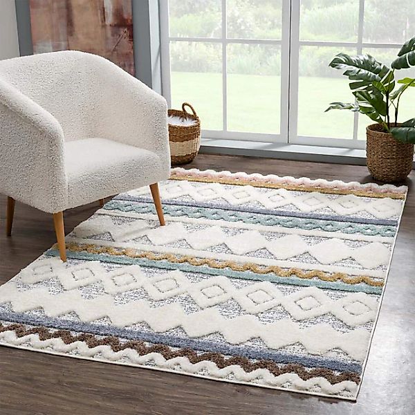 Carpet City Hochflor-Teppich »Focus 3013«, rechteckig, 20 mm Höhe, Läufer, günstig online kaufen