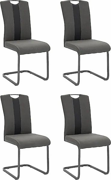 HELA Freischwinger »Amber«, (Set), 4 St., Webstoff, 2 oder 4 Stück, Bezug a günstig online kaufen