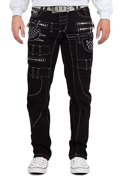 Kosmo Lupo 5-Pocket-Jeans Auffällige Herren Hose günstig online kaufen