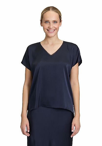 Vera Mont Satinbluse "Vera Mont Satin-Bluse mit V-Ausschnitt" günstig online kaufen