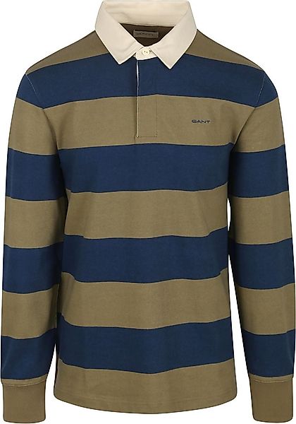 Gant Rugger Poloshirt Blau Grün - Größe 3XL günstig online kaufen