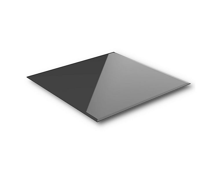 HOOZ Tischplatte aus Glas 60 x 60 x 0,6 cm oder als Funkenschutzplatte für günstig online kaufen