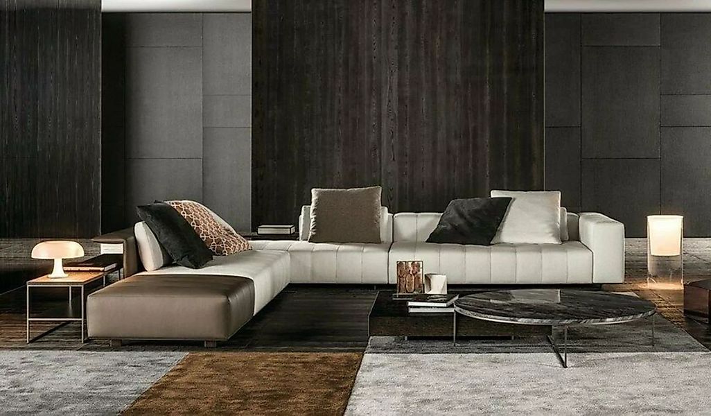 JVmoebel Ecksofa, Design Ecksofa Polster Couch Sofa Eck Garnitur Leder Wohn günstig online kaufen