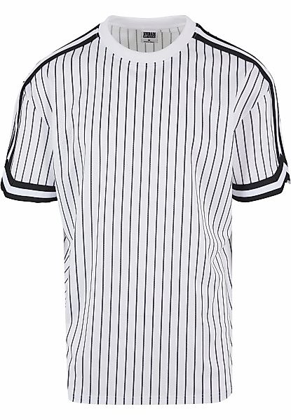 URBAN CLASSICS T-Shirt "Urban Classics Herren Oversized Striped Mesh Tee", günstig online kaufen