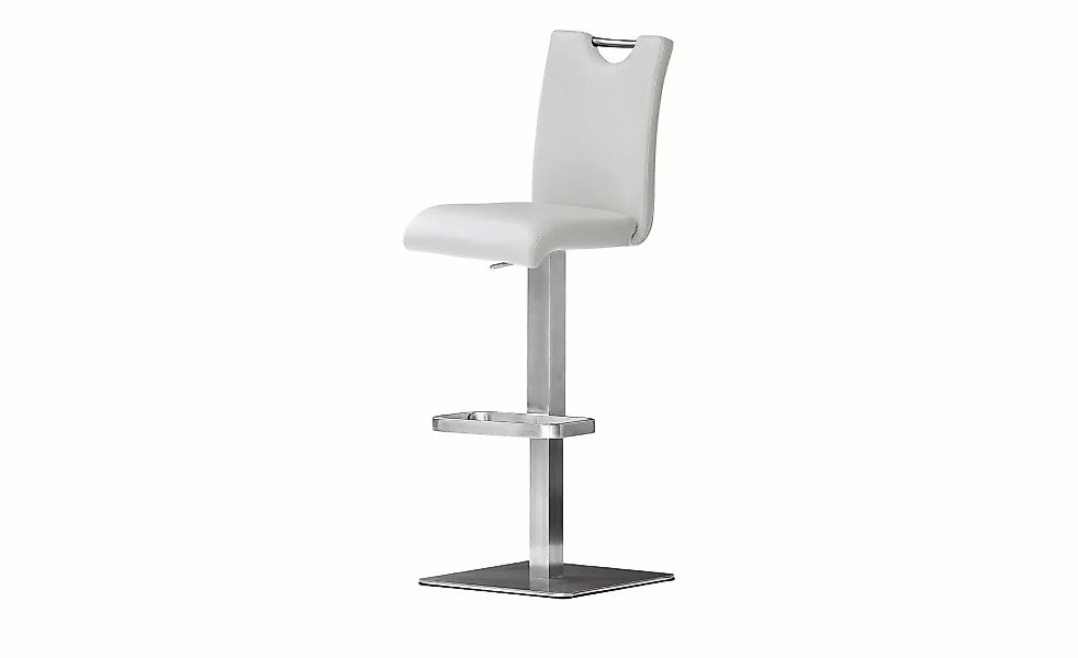Barhocker  Gulia ¦ weiß ¦ Maße (cm): B: 40 H: 91 T: 50.0 Polstermöbel > Hoc günstig online kaufen