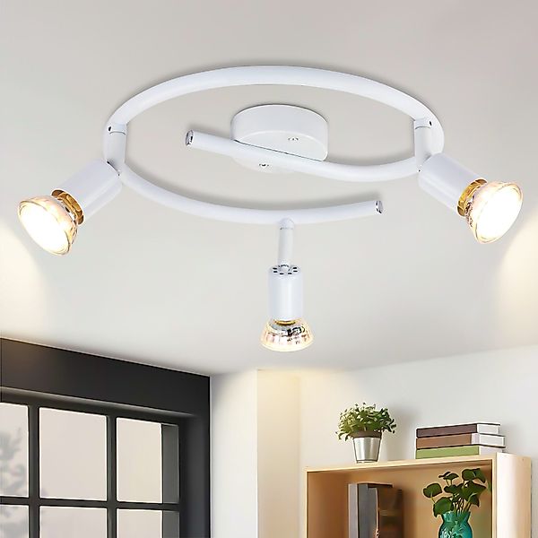 ZMH Deckenstrahler 1/2/3/4 Flammig GU10 Modern günstig online kaufen