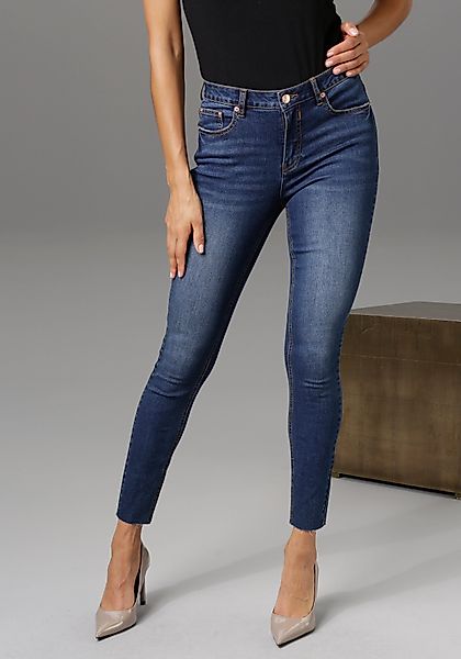 Aniston CASUAL Skinny-fit-Jeans regular waist - günstig online kaufen