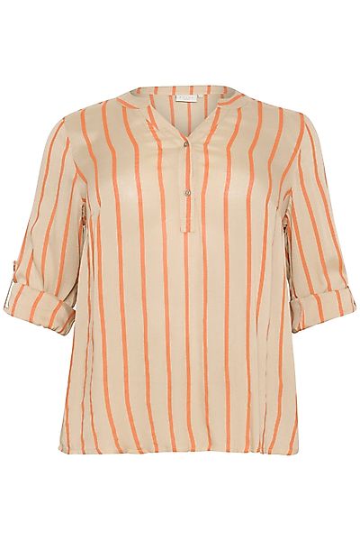 KAFFE Curve Langarmbluse Langarm-Bluse KCsida Große günstig online kaufen
