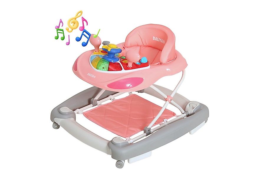 Daliya® Lauflernwagen BELLINO Lauflernhilfe mit Musik, Licht & Schaukelfunk günstig online kaufen