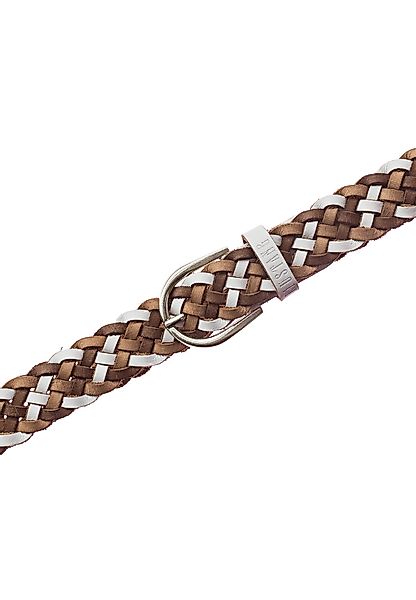 MUSTANG Flechtgürtel, (1 St.), Mit Hingucker-Flechtoptik, 3 cm günstig online kaufen