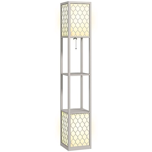 HOMCOM Stehlampe 40 W Standlampe mit günstig online kaufen