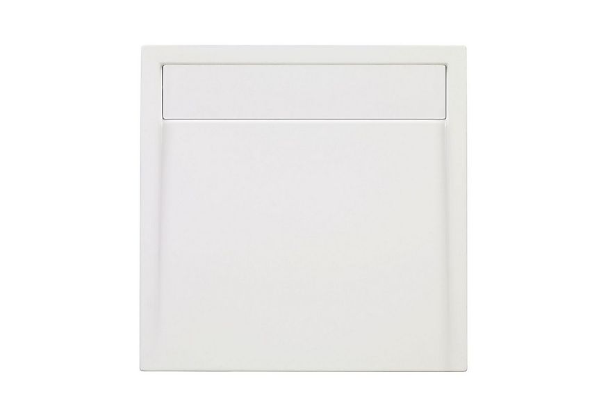 Schulte Duschwanne Brava, extraflach, Größenauswahl, Sanitäracryl, Weiß, mi günstig online kaufen