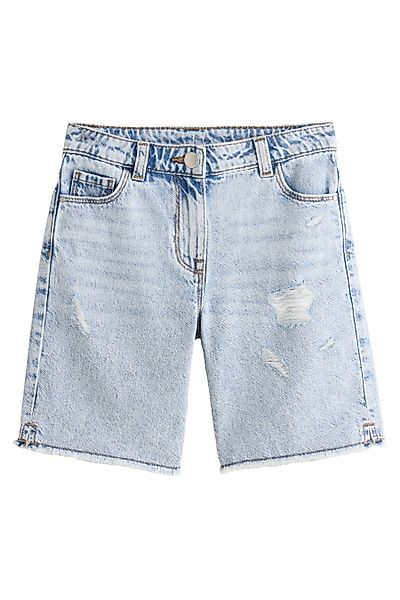 Next Shorts Denim-Shorts in Used-Optik aus günstig online kaufen