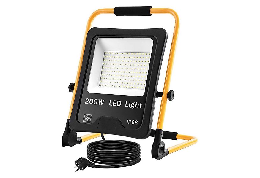 FIVMEN LED Flutlichtstrahler LED Baustrahler mit 3M Kabel LED Fluter Arbeit günstig online kaufen
