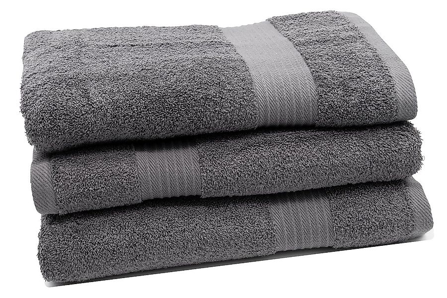ZOLLNER Duschtücher, Walkfrottier (3-St), 70 x günstig online kaufen