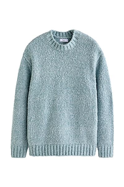Next Rundhalspullover Strukturierter Pullover mit RV-Kragen günstig online kaufen