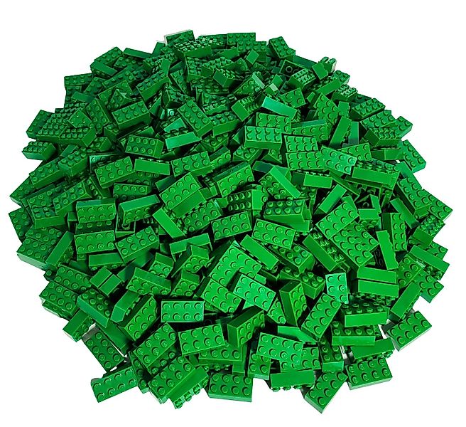 LEGO® Spielbausteine LEGO® 2x4 Steine Hochsteine Grün - 3001 NEU! Menge 25x günstig online kaufen