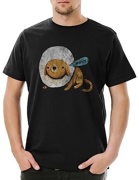 Urban Backwoods Print-Shirt Urban Backwoods Cone Dog Why Herren T-Shirt Sch günstig online kaufen