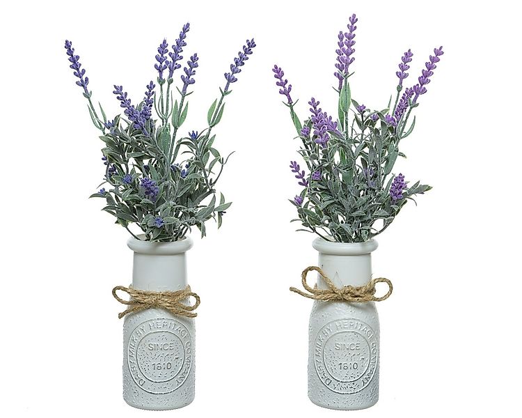 Kunstblume, Decoris season decorations, Künstlicher Lavendel 32cm in Dekofl günstig online kaufen
