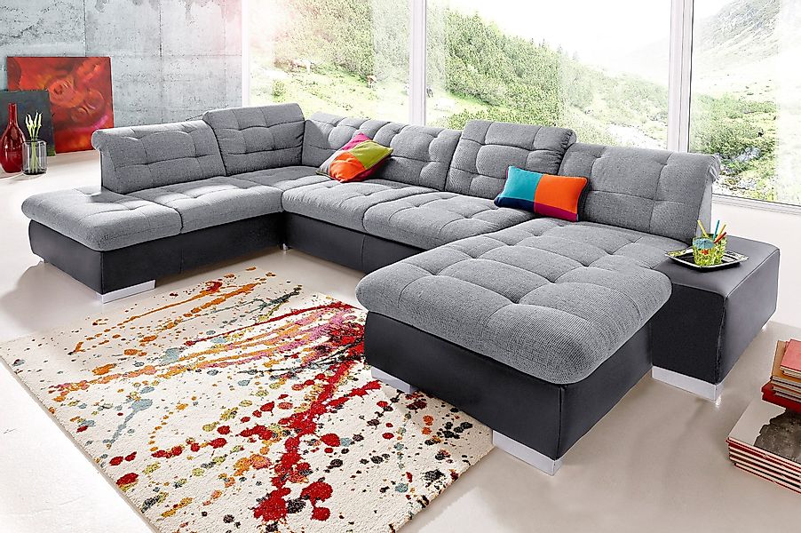 sit&more Wohnlandschaft "Palomino U-Form" wahlweise in XL oder XXL günstig online kaufen