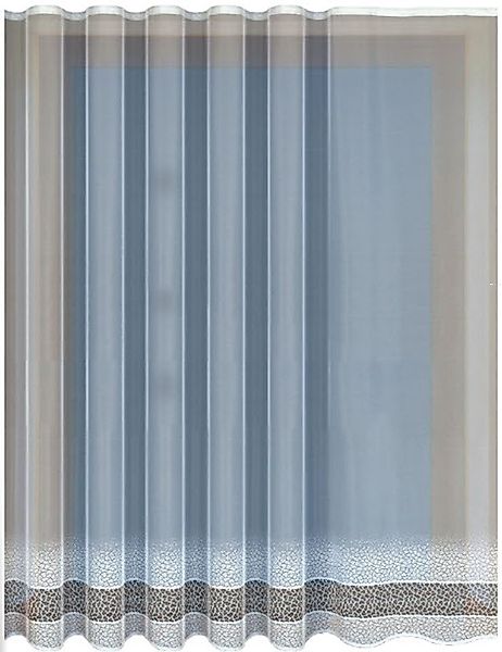 QBTEXTIL Gardine 34943 Weiß, Jacquard - günstig online kaufen