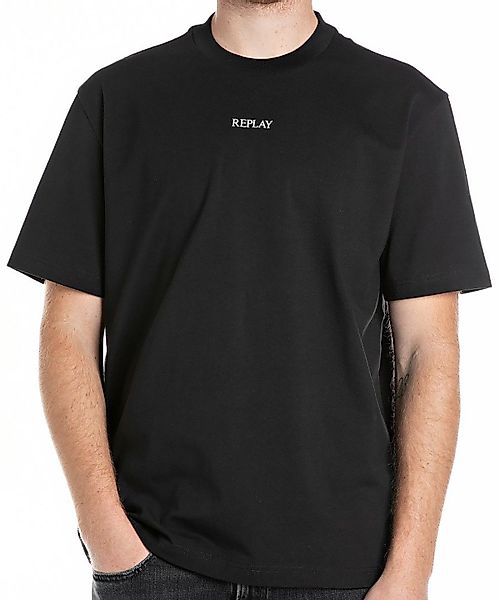 Replay Rundhalsshirt günstig online kaufen
