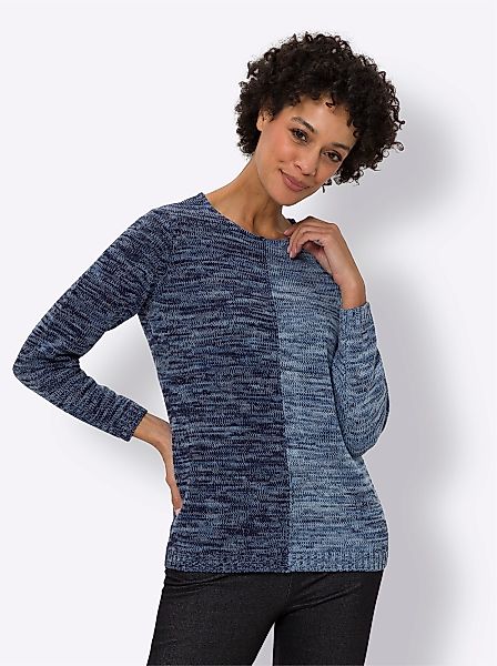 Sieh an! Strickpullover Langarm-Pullover günstig online kaufen