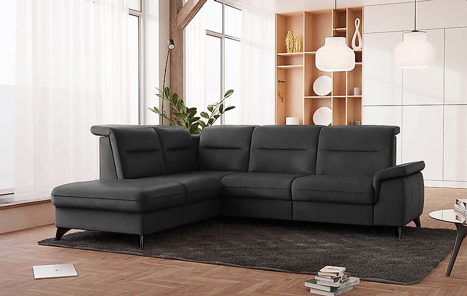 sit&more Ecksofa "Astoria L-Form", wahlweise mit motorischer Relaxfunktion günstig online kaufen