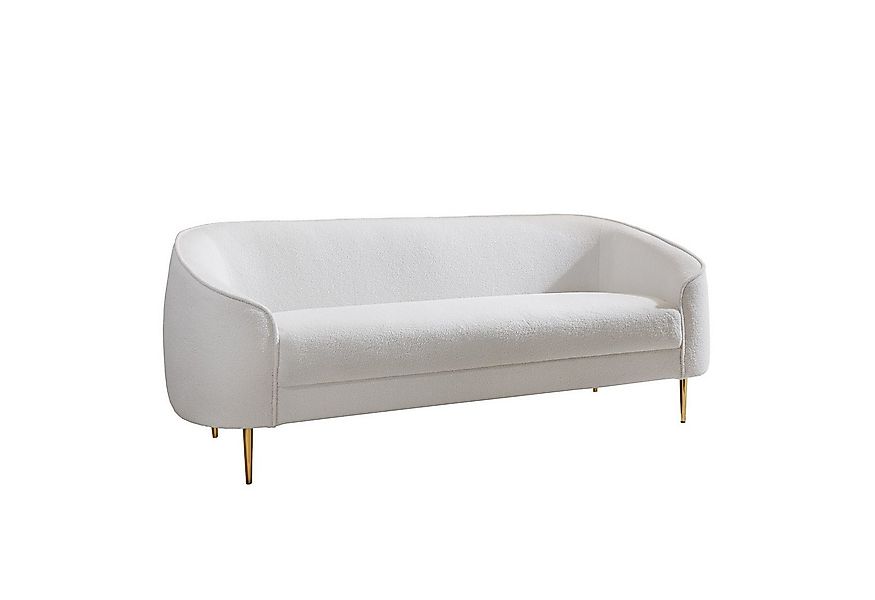 riess-ambiente Sofa DIVA 205cm weiß, Einzelartikel 1 Teile, Wohnzimmer · Bo günstig online kaufen