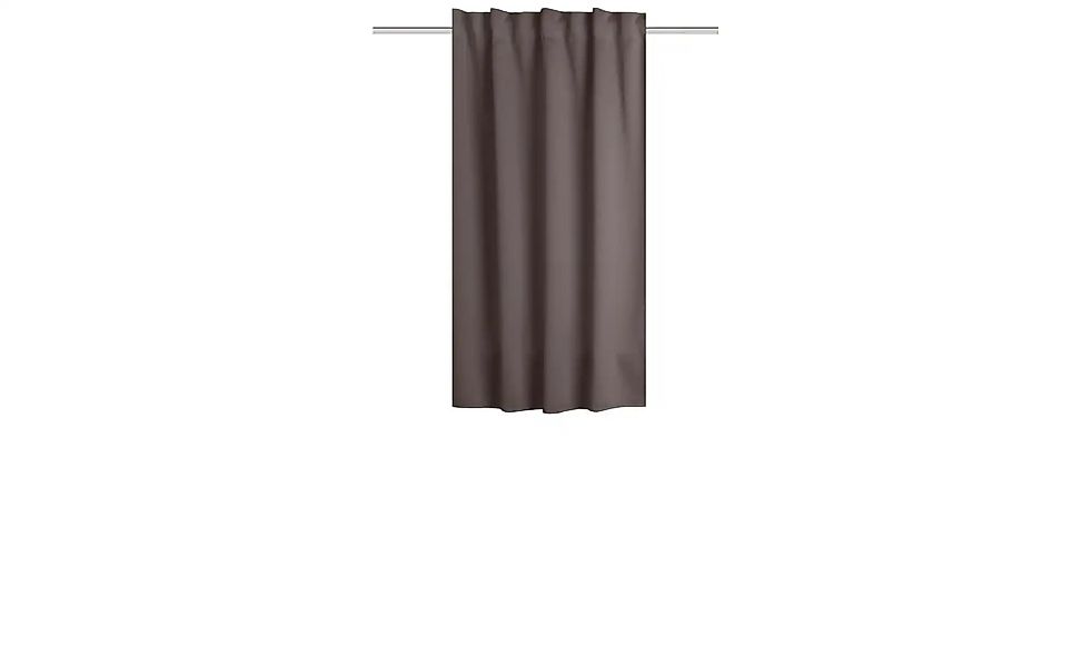 HOME Wohnideen Verdunklungsschal   ¦ braun ¦ Maße (cm): B: 140 H: 145 Gardi günstig online kaufen