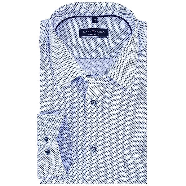 CASA MODA Businesshemd aus Baumwolle, langarm, pflegeleicht Farbe blau Größ günstig online kaufen