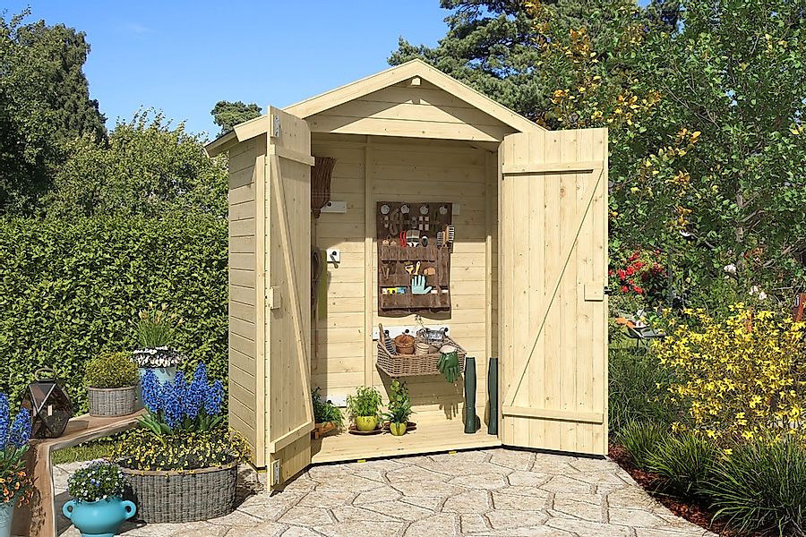 Nordic Holz Gartenhaus "Elementhaus KENT 1.1" günstig online kaufen