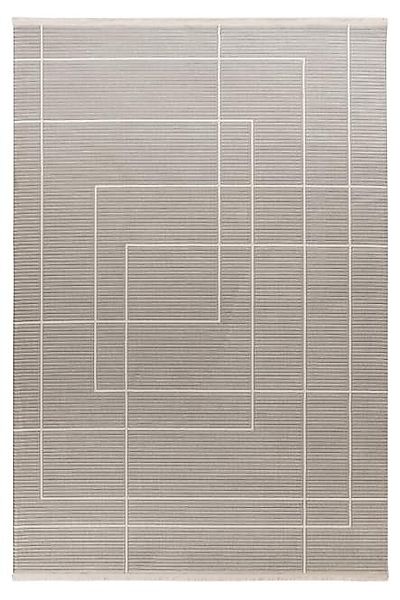 Teppich ELIF ELI 401 ca. 120x170 cm Silver günstig online kaufen