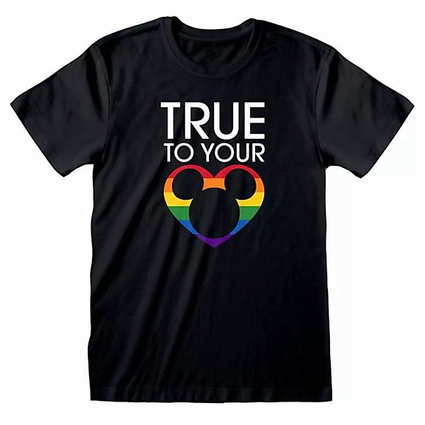 Heroes Inc Print-Shirt True to your Heart Rainbow T-Shirt - Disney günstig online kaufen
