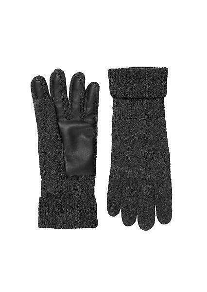 Marc OPolo Strickhandschuhe "mit Echtleder-Handfläche" günstig online kaufen