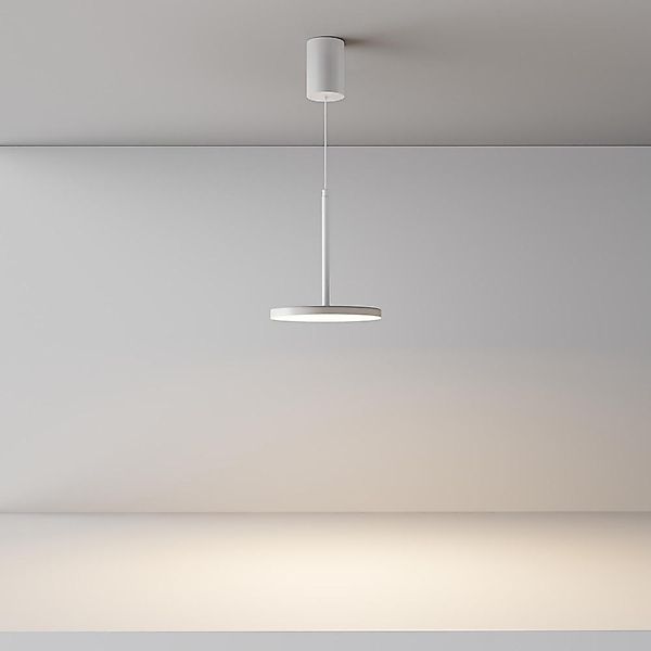 LED Pendelleuchte Plato in Weiß 12W 790lm günstig online kaufen