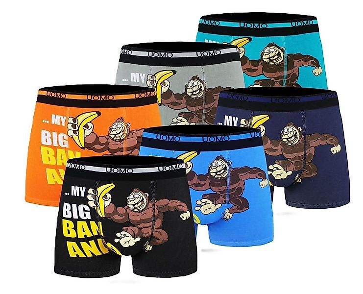 Pesail Boxershorts Herren Boxershort im 6er Pack (Packung, 6er - Pack) lust günstig online kaufen