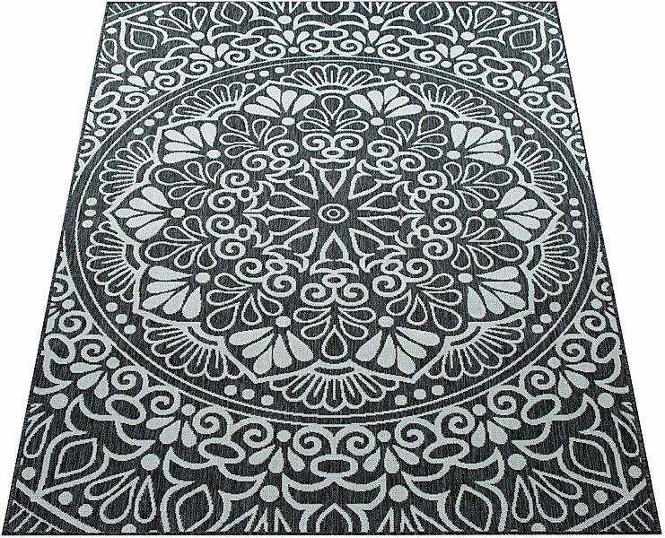 Paco Home Teppich "Coco 205" rechteckig 4 mm Höhe Flachgewebe, Paisley Must günstig online kaufen