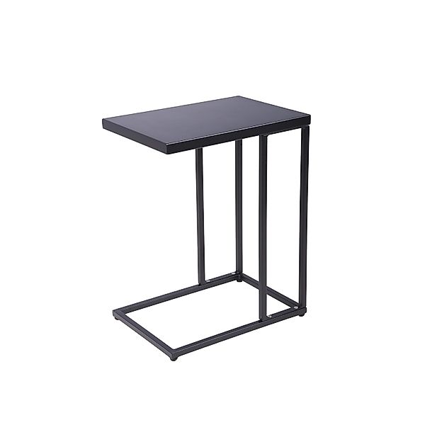 Garden Pleasure Gartentisch Dorea Rechteckig Schwarz 30,5 cm x 43 cm günstig online kaufen