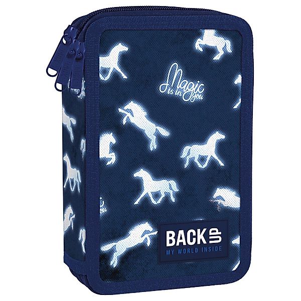DERFORM Federtasche Pferde 3 Fach Federmappe günstig online kaufen