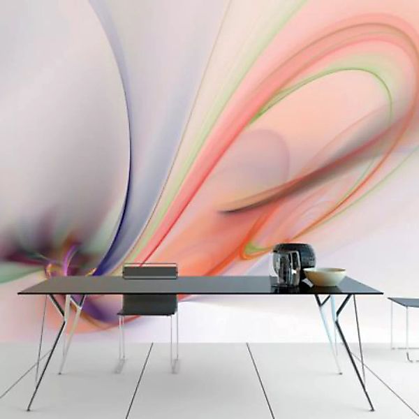 artgeist Fototapete Silky colorful smoke mehrfarbig Gr. 400 x 309 günstig online kaufen