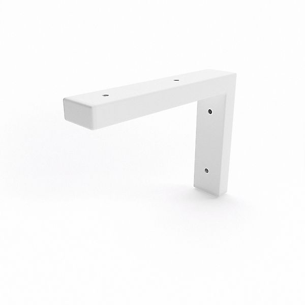 HEVVA Schwerlast Regalhalterung MAIN 20 cm Tief 1 Halter Weiß günstig online kaufen