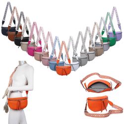 ITALYSHOP24 Bauchtasche Damen Gürteltasche Brusttasche CrossBody, günstig online kaufen