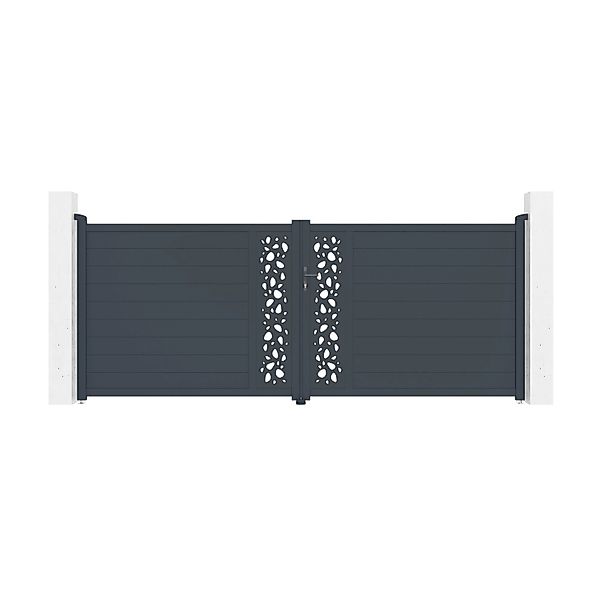 Casanoov Flügeltor Elektrisch Sunny 400x160cm & Drehtorantrieb Bunker B500 günstig online kaufen