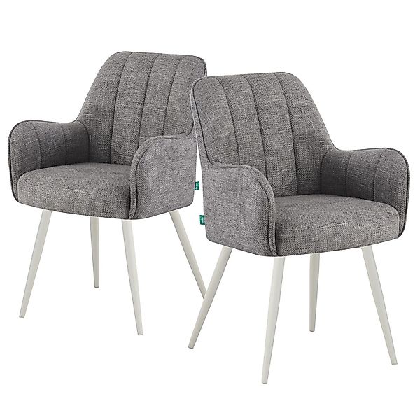 DUBI Möbel 4-Fußstuhl THOMAS-MAJA 2er-Set, 4-Fuss günstig online kaufen