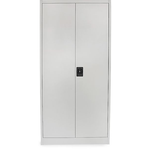 Rikta Metallschrank 2-türig (B x T x H) 80 x 40 x 168 cm RAL 7035 Lichtgrau günstig online kaufen