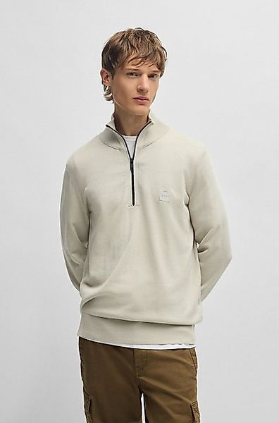 BOSS ORANGE Rollkragenpullover Kanobix_S mit Ton-in-Ton Logo günstig online kaufen